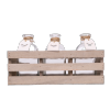 NOUVEAUTÉ : Cagette et ses 3 petites bouteilles "Oiseau suspendu"