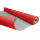 Rouleau kraft duo rouge / gris clair 