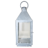 NOUVEAUTÉ : Lanterne carrée en métal gris