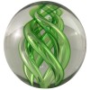 NOUVEAUTÉ: Boule sulfure ronde tourbillon vert