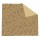 Rames carrées Kraft étanche  décor  " Feuillages " 70 x 70 cm