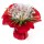 Bouquet bulle 11 tiges - Collection uni Rouge