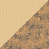 Bouquet 3 Tiges - Bonbons cuits - Papier kraft Naturel/Ginko